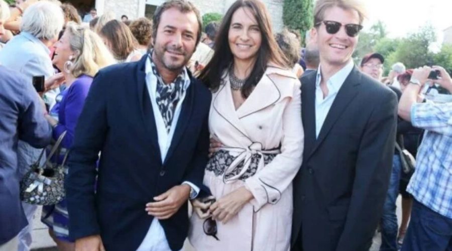 Bernard Montiel et son fils photo