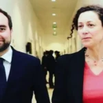 Sébastien Lecornu et sa femme