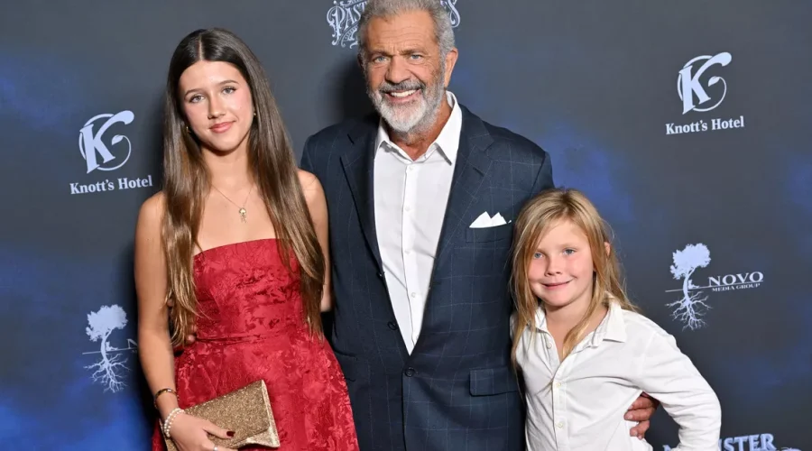 Mel Gibson et sa famille