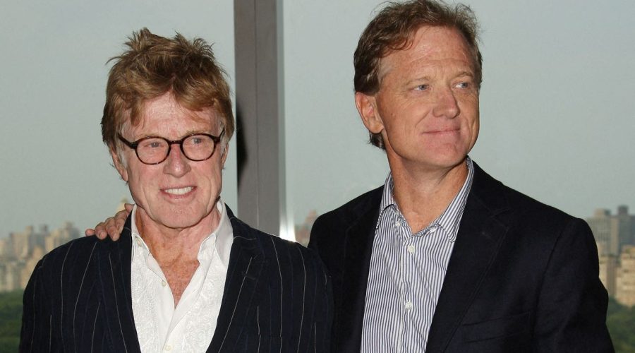 Robert Redford et sa famille