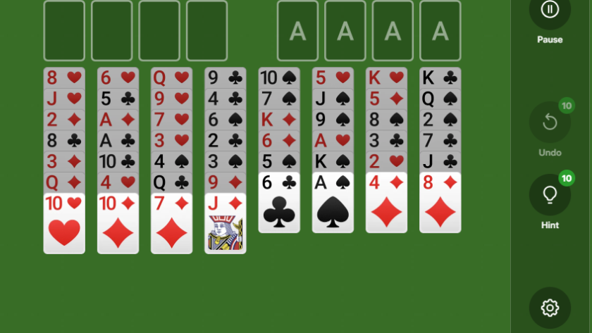 FreeCell solitaire : Le défi où votre logique est la seule règle